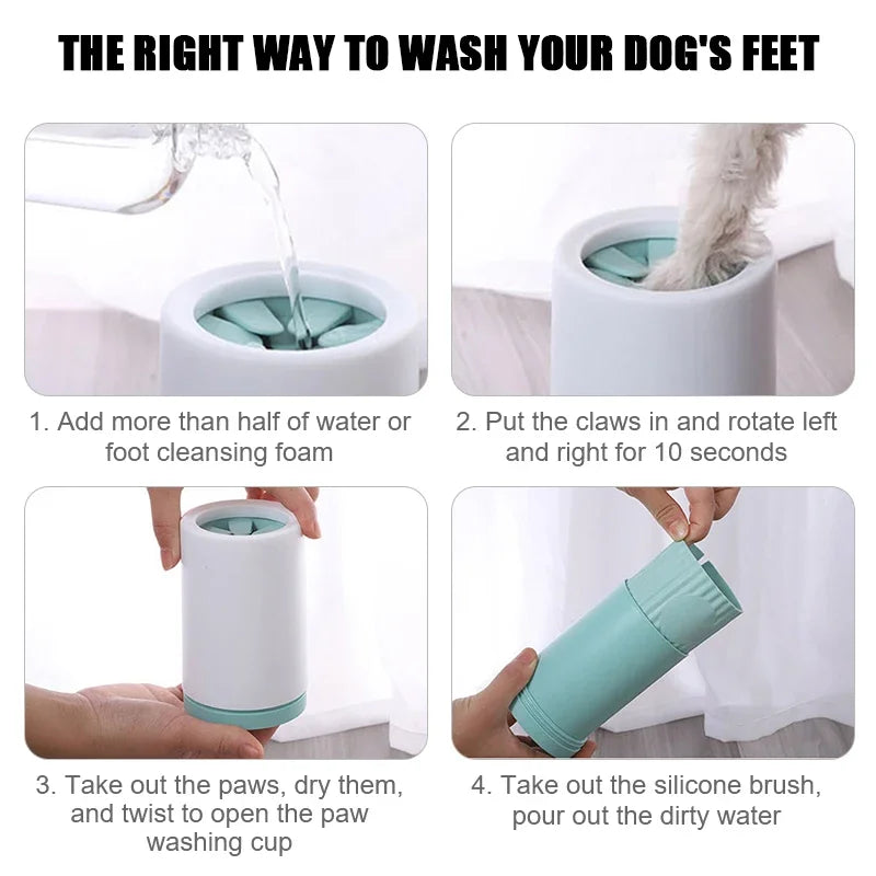 Automatic Pet Foot Washer Cup